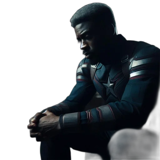 jacket, face, robot, concept art transparent PNG cut-out
