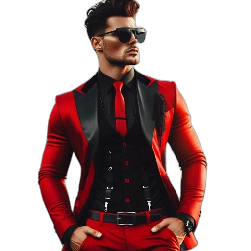 jacket, 3d render, photorealistic, cyberpunk transparent PNG cut-out