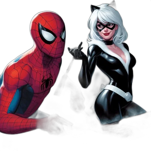 comic book art, concept art, fantasy art, cartoon transparent PNG cut-out