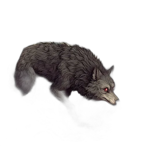 animal, creature, staff, weapon transparent PNG cut-out