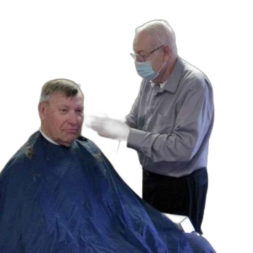 hair, staff, face, crown transparent PNG cut-out