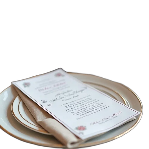 food, wedding, stationery, table transparent PNG cut-out