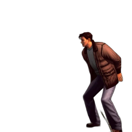 jacket, pixel art, 3d render, concept art transparent PNG cut-out
