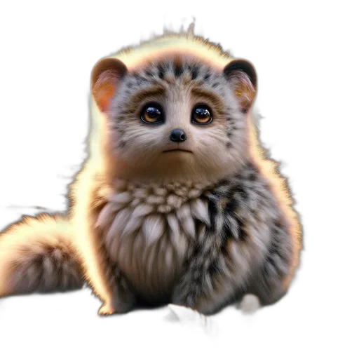 animal, creature, staff, hair transparent PNG cut-out