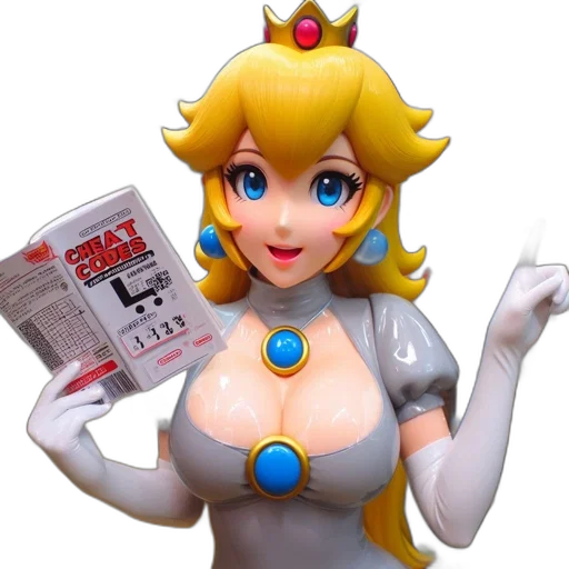 crown, dress, 3d render, concept art transparent PNG cut-out