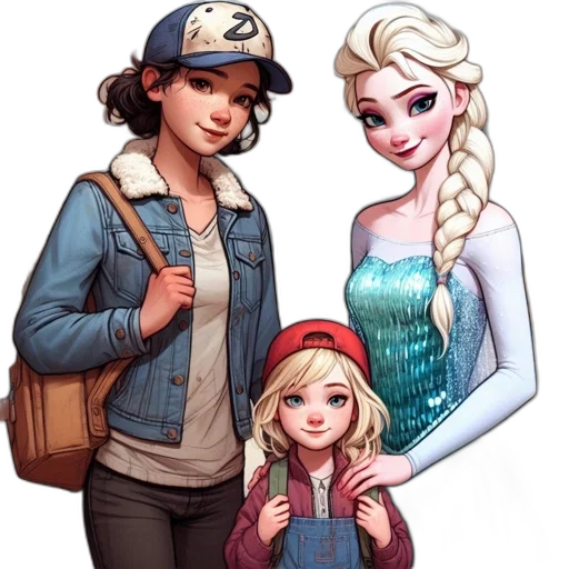 concept art, comic book art, cartoon, fantasy art transparent PNG cut-out