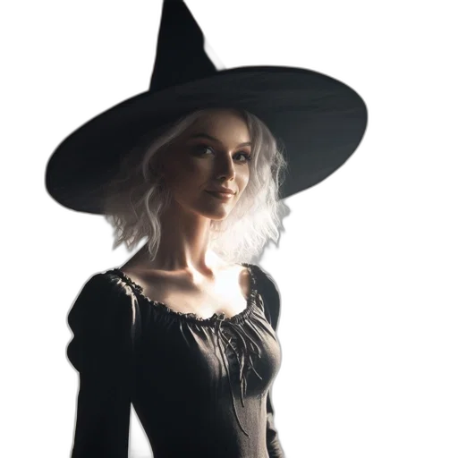 hat, dress, staff, crown transparent PNG cut-out