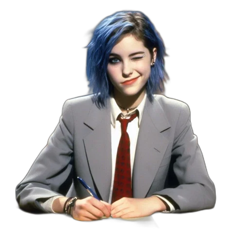 jacket, staff, face, robot transparent PNG cut-out