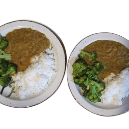 food, photorealistic, two, plates transparent PNG cut-out