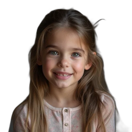 face, hair, dress, crown transparent PNG cut-out