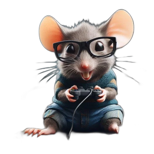animal, concept art, cartoon, 3d render transparent PNG cut-out