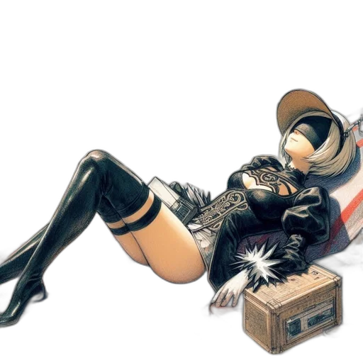 robot, furniture, weapon, concept art transparent PNG cut-out