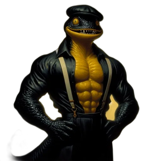 animal, creature, jacket, concept art transparent PNG cut-out