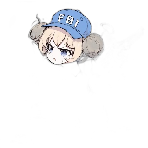 hat, staff, weapon, creature transparent PNG cut-out