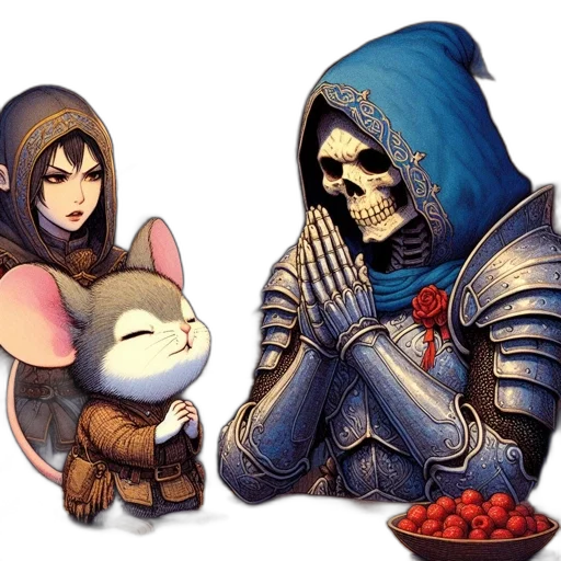 concept art, pixel art, fantasy art, comic book art transparent PNG cut-out