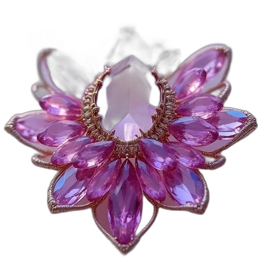 jewelry, crown, flower, wirework transparent PNG cut-out