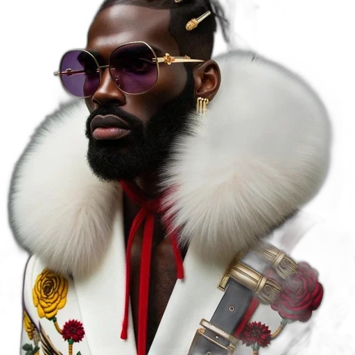 jacket, crown, dragon, concept art transparent PNG cut-out