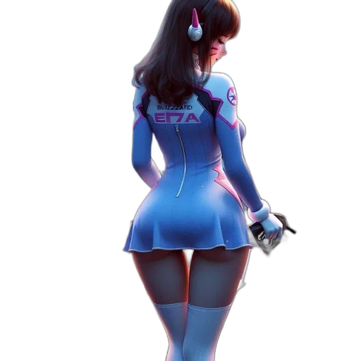 dress, robot, staff, concept art transparent PNG cut-out