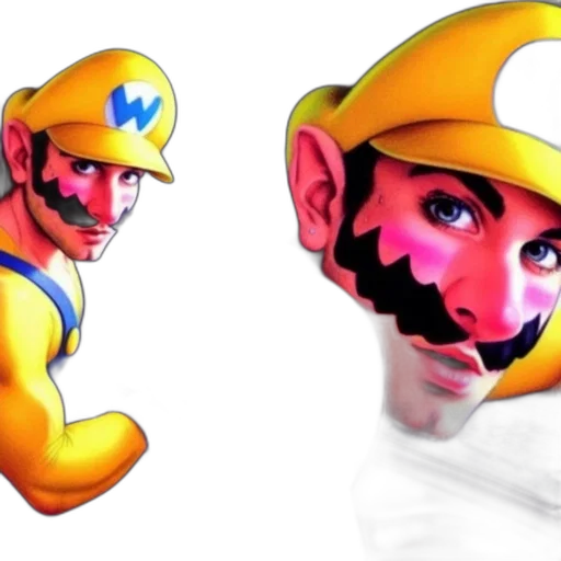 mask, face, hat, 3d render transparent PNG cut-out