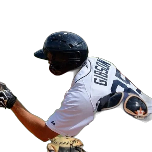 baseball, player, name, gibson transparent PNG cut-out