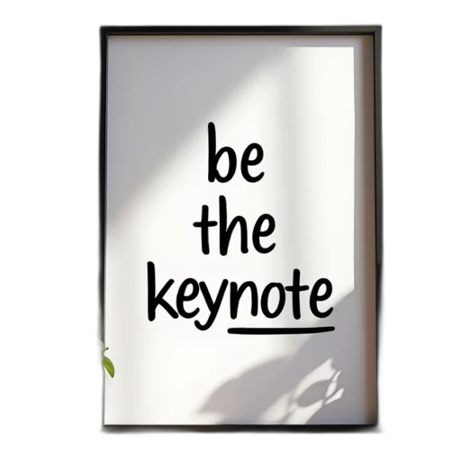 staff, poster, says, keynote transparent PNG cut-out