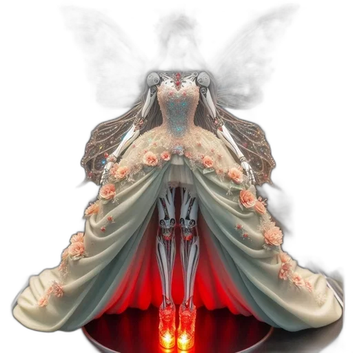 dress, crown, jewelry, mask transparent PNG cut-out