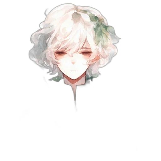 face, mask, flower, crown transparent PNG cut-out