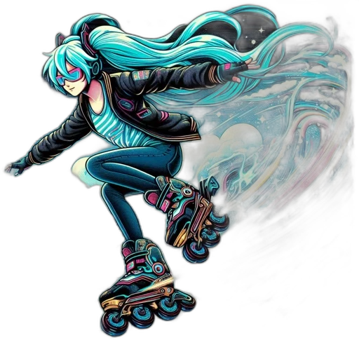 concept art, fantasy art, comic book art, anime transparent PNG cut-out