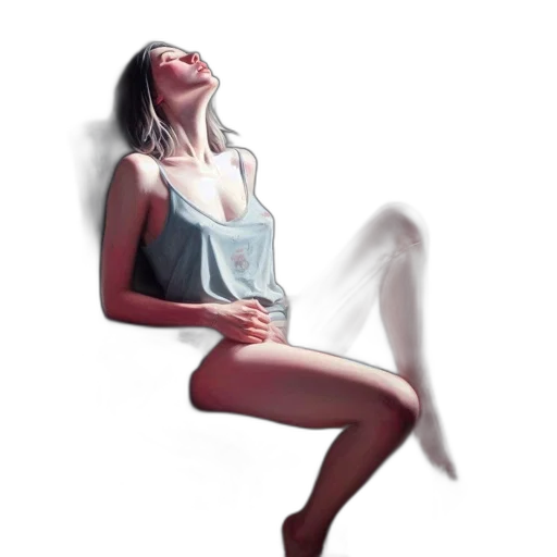 dress, creature, shoes, face transparent PNG cut-out
