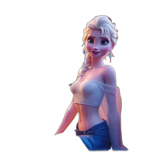 dress, concept art, 3d render, fantasy art transparent PNG cut-out