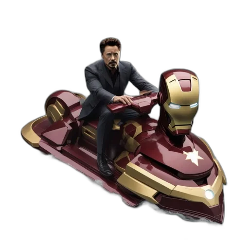 car, robot, concept art, 3d render transparent PNG cut-out
