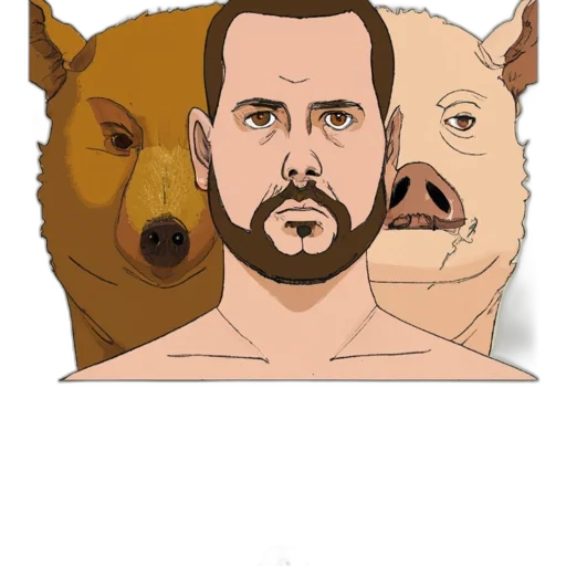 animal, mask, face, creature transparent PNG cut-out