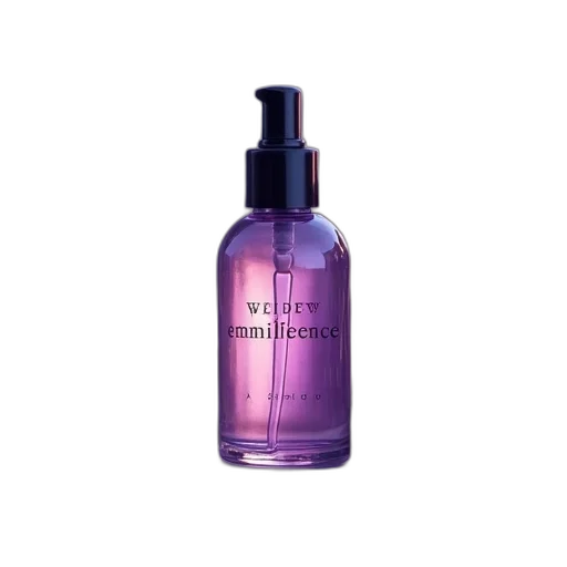 bottle, emiience, lavender, age transparent PNG cut-out