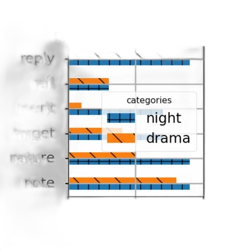 3d render, night, monochrome, colorful transparent PNG cut-out