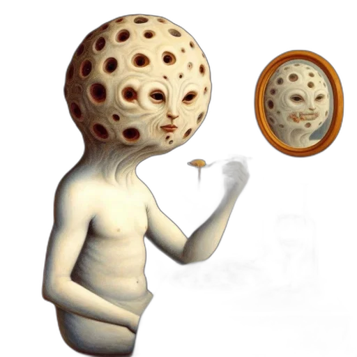 creature, mask, food, face transparent PNG cut-out