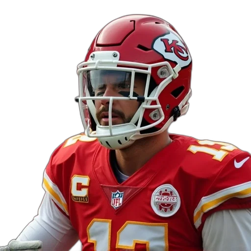 chiefs, quarterback, patrick, hebert transparent PNG cut-out