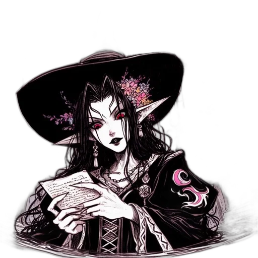 hat, crown, flower, jewelry transparent PNG cut-out