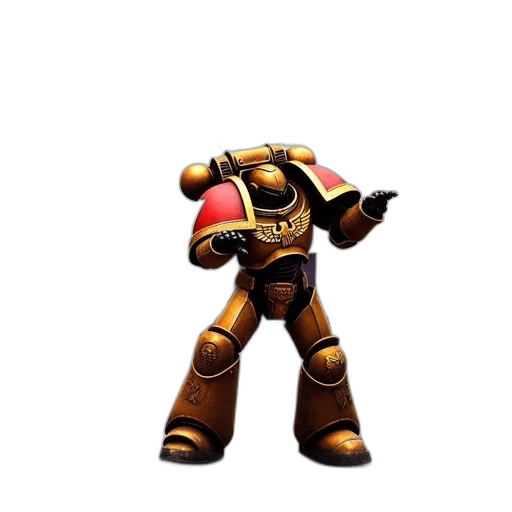 robot, weapon, staff, 3d render transparent PNG cut-out