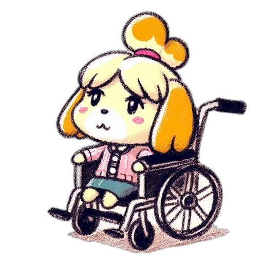 staff, watercolor, cartoon, pixel art transparent PNG cut-out