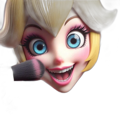 face, robot, creature, hair transparent PNG cut-out