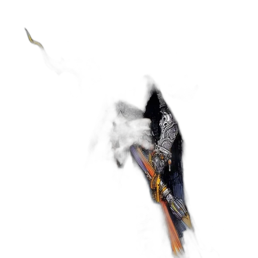 dragon, umbrella, weapon, sword transparent PNG cut-out