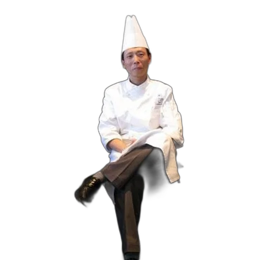 staff, hat, jacket, food transparent PNG cut-out