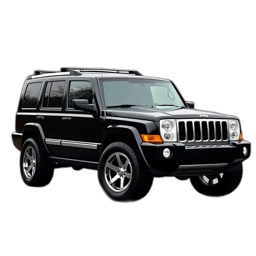 car, photorealistic, 3d render, 2007 transparent PNG cut-out