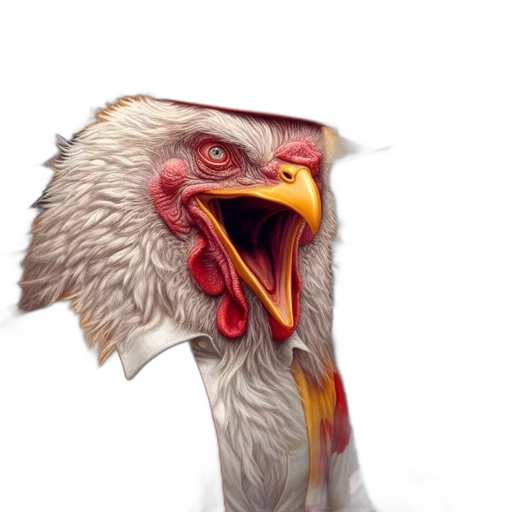 animal, food, face, creature transparent PNG cut-out