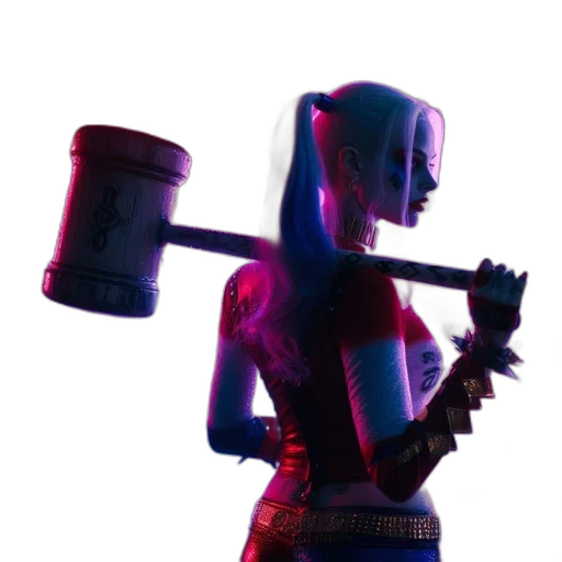 robot, weapon, sword, staff transparent PNG cut-out