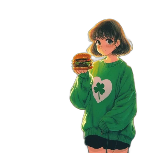 food, jacket, dress, creature transparent PNG cut-out