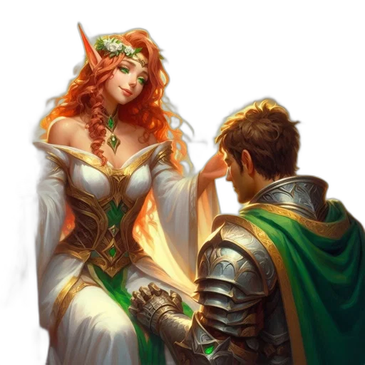 sword, dragon, crown, fantasy art transparent PNG cut-out