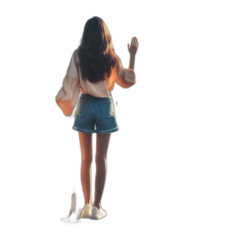 jacket, dress, umbrella, shoes transparent PNG cut-out