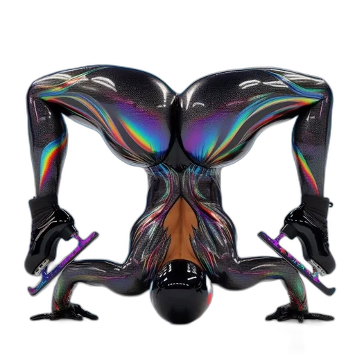 mask, robot, hair, creature transparent PNG cut-out