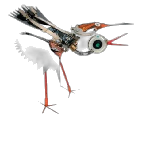 dragon, creature, animal, robot transparent PNG cut-out